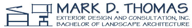 Mark D. Thomas, Exterior Design & Consultation
